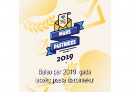 Latvijas Pasts calls on its customers to choose the best postman and post office operator in each Latvian region for the ninth time 